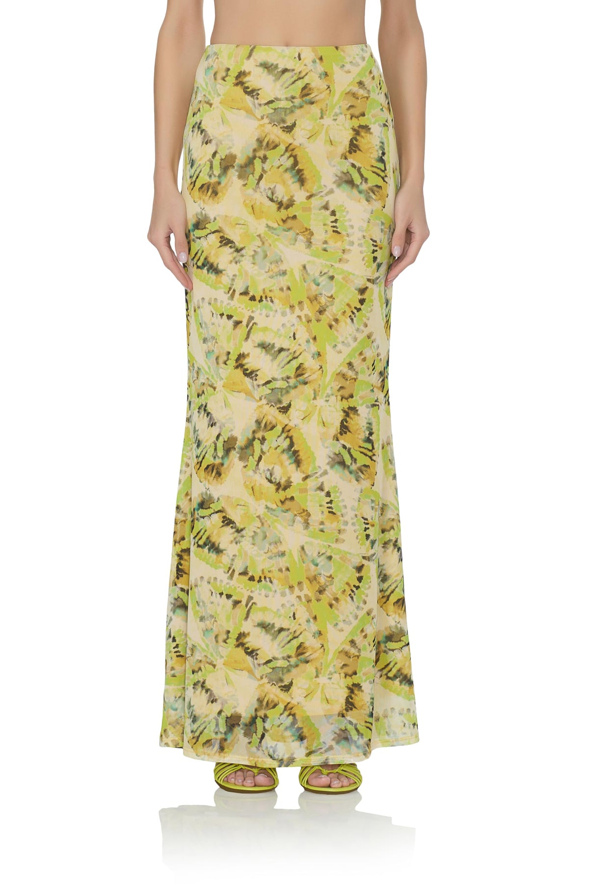 AFRM Women's Tegan High Waist Maxi Skirt