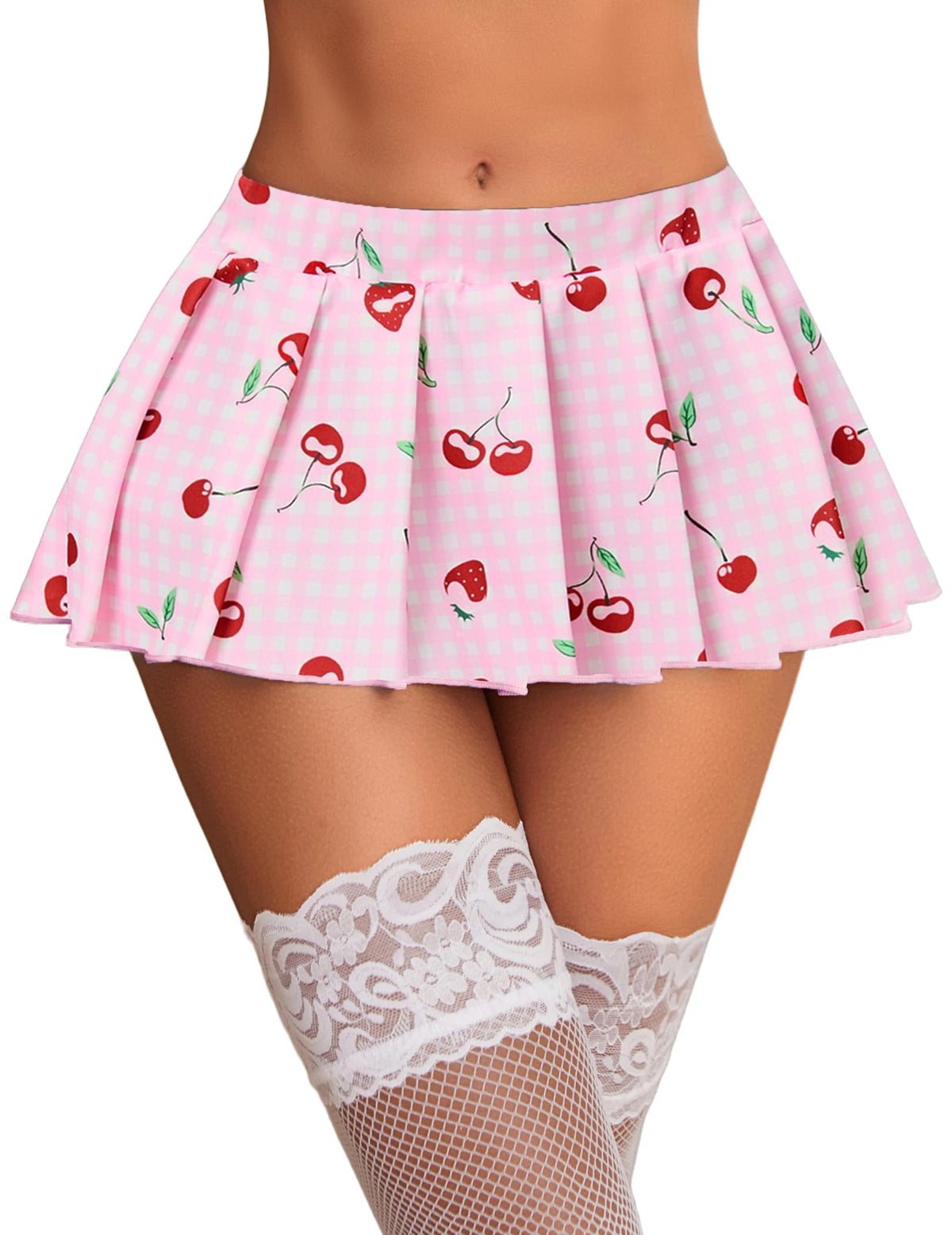 Avidlove Women Sexy Skirts Role Play Pleated Mini Skirt School Girl Skirts