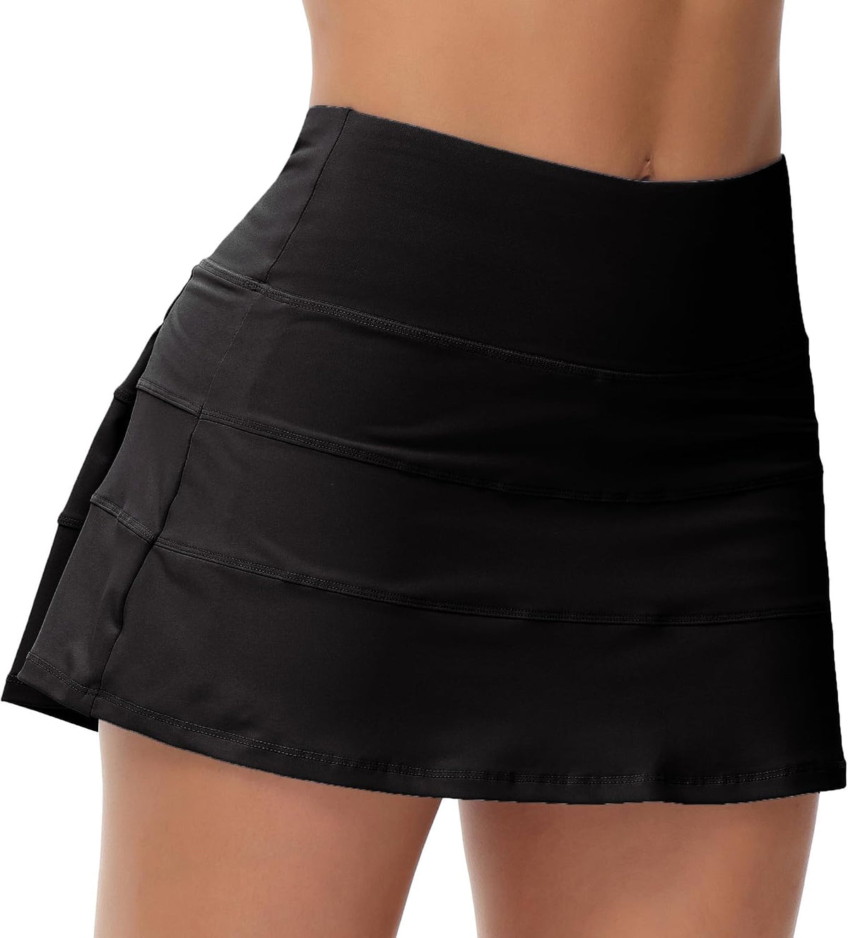 MCEDAR Pleated Tennis Skirt for Women with Pockets Women's High Waisted Athletic Golf Skorts Skirts Running Workout Shorts