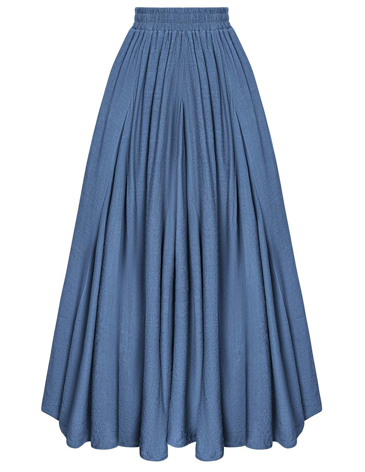 Scarlet Darkness Maxi Skirts for Women Long Flowy Boho Renaissance Skirt