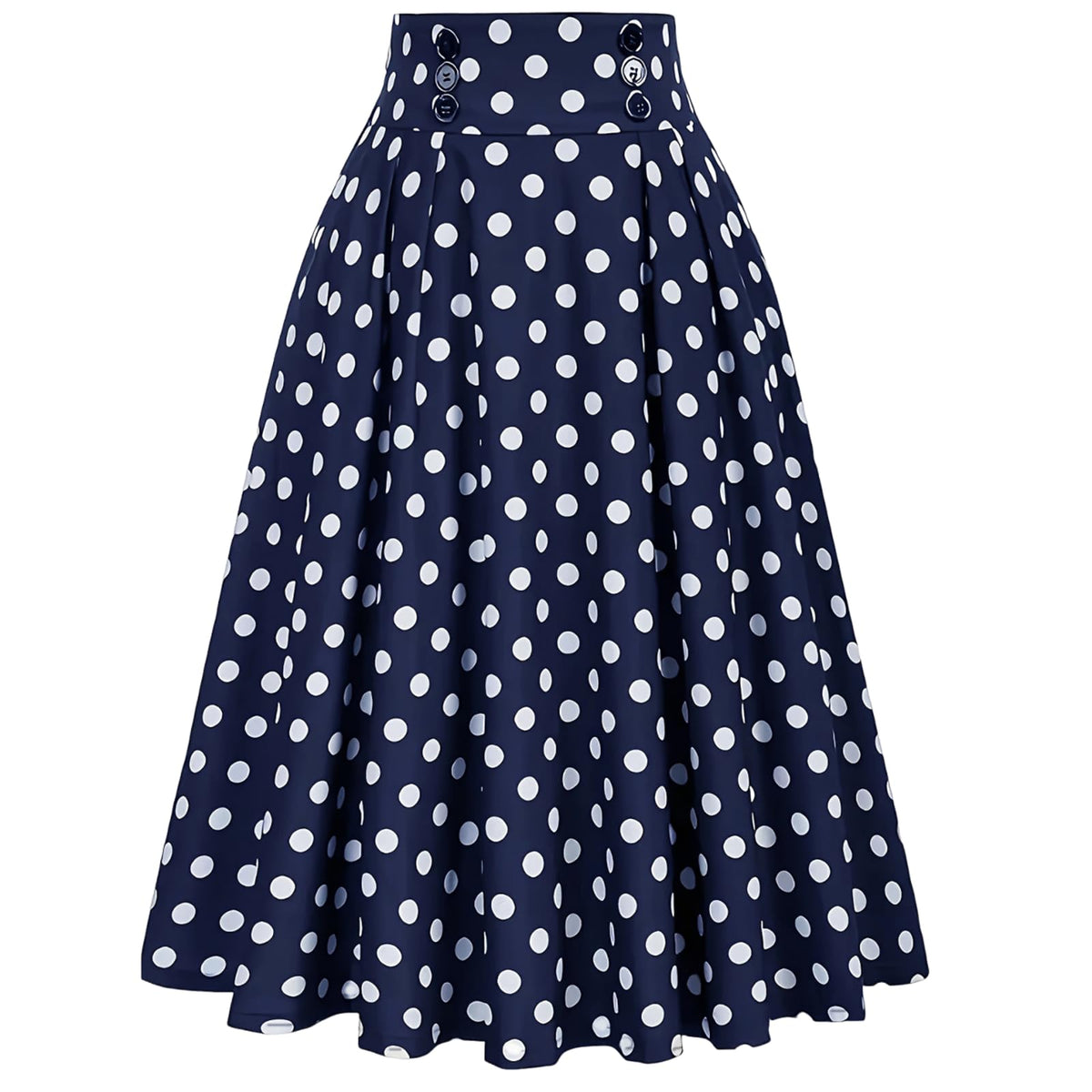 Midi Skirts for Women Elastic High Waisted A Line Flowy Pleated Skirt Business Casual Elegant Vintage Skirts