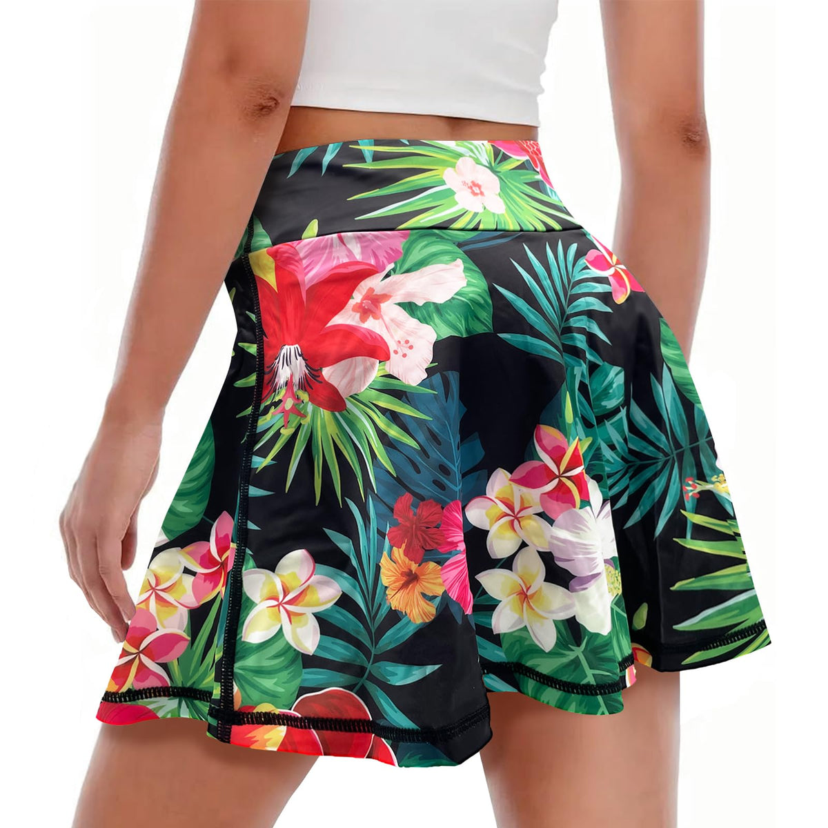 Womens Tennis Skirts Skorts High Waisted Pleated Skirt
