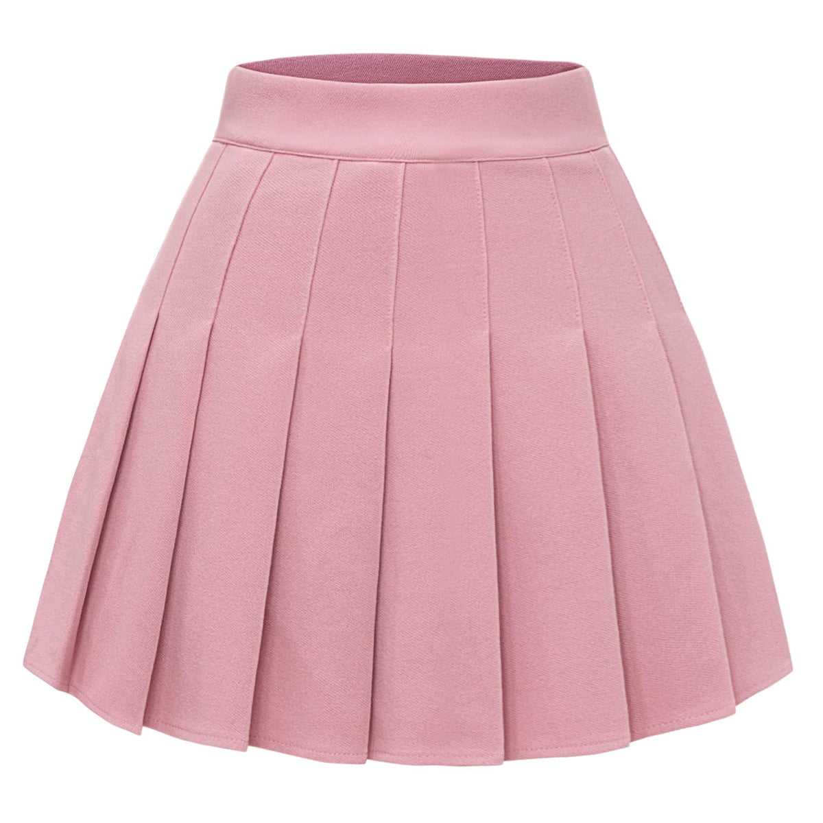 Womens Pleated Skirts High Waist Mini Tennis Skater Skirt