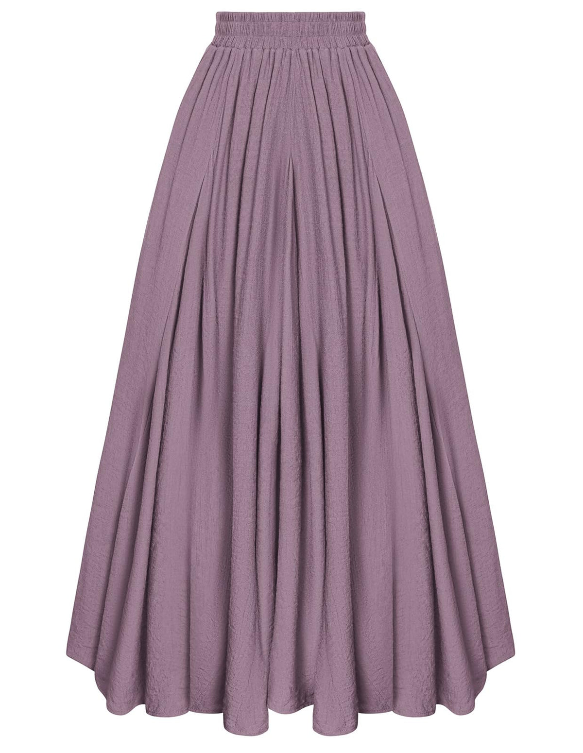 Scarlet Darkness Maxi Skirts for Women Long Flowy Boho Renaissance Skirt