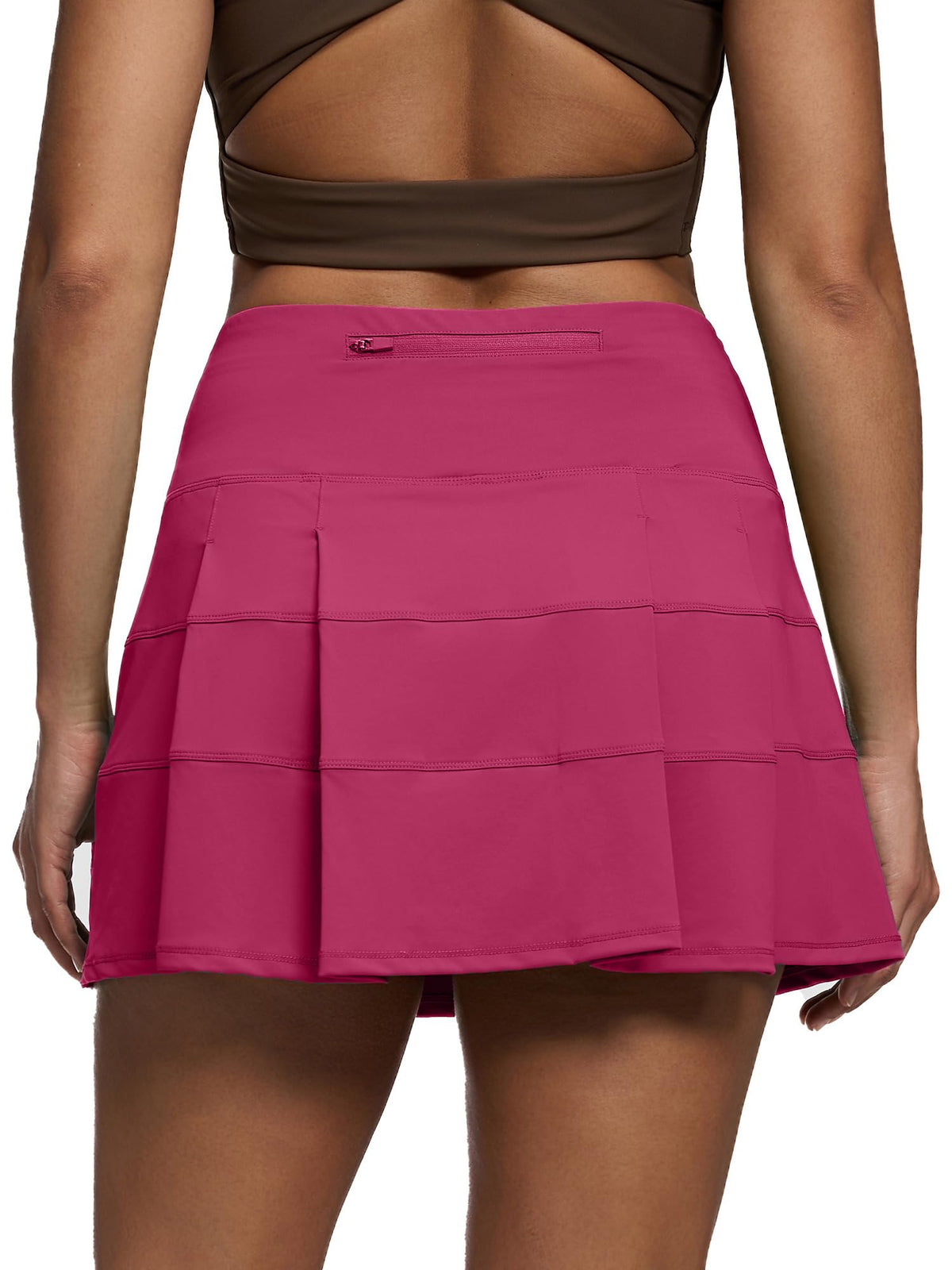 MCEDAR Pleated Tennis Skirt for Women with Pockets Women's High Waisted Athletic Golf Skorts Skirts Running Workout Shorts