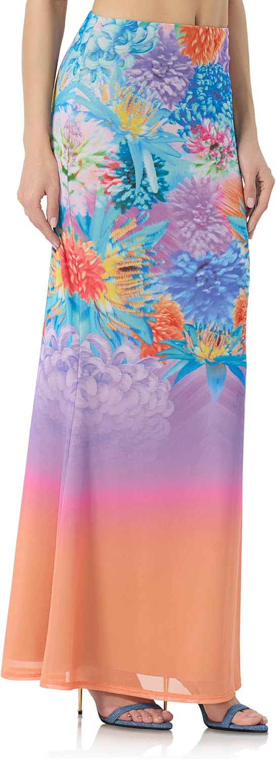 AFRM Women's Tegan High Waist Maxi Skirt