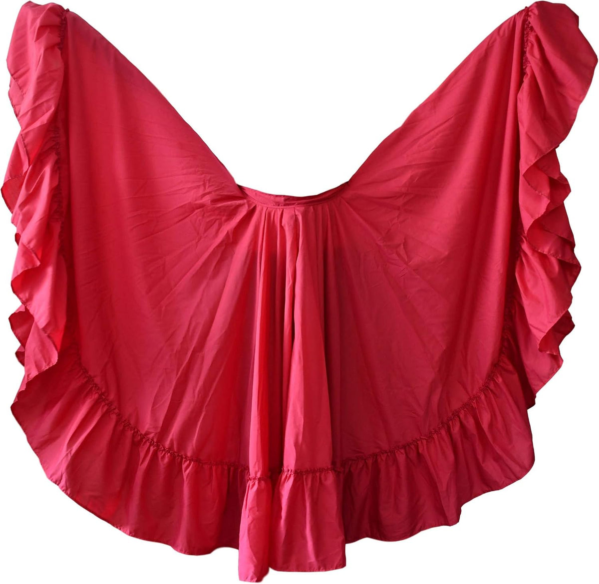 OD Professional Dance Skirt for Folkloric Mexican or Flamenco Dancing Double Circle (Doble Vuelo)