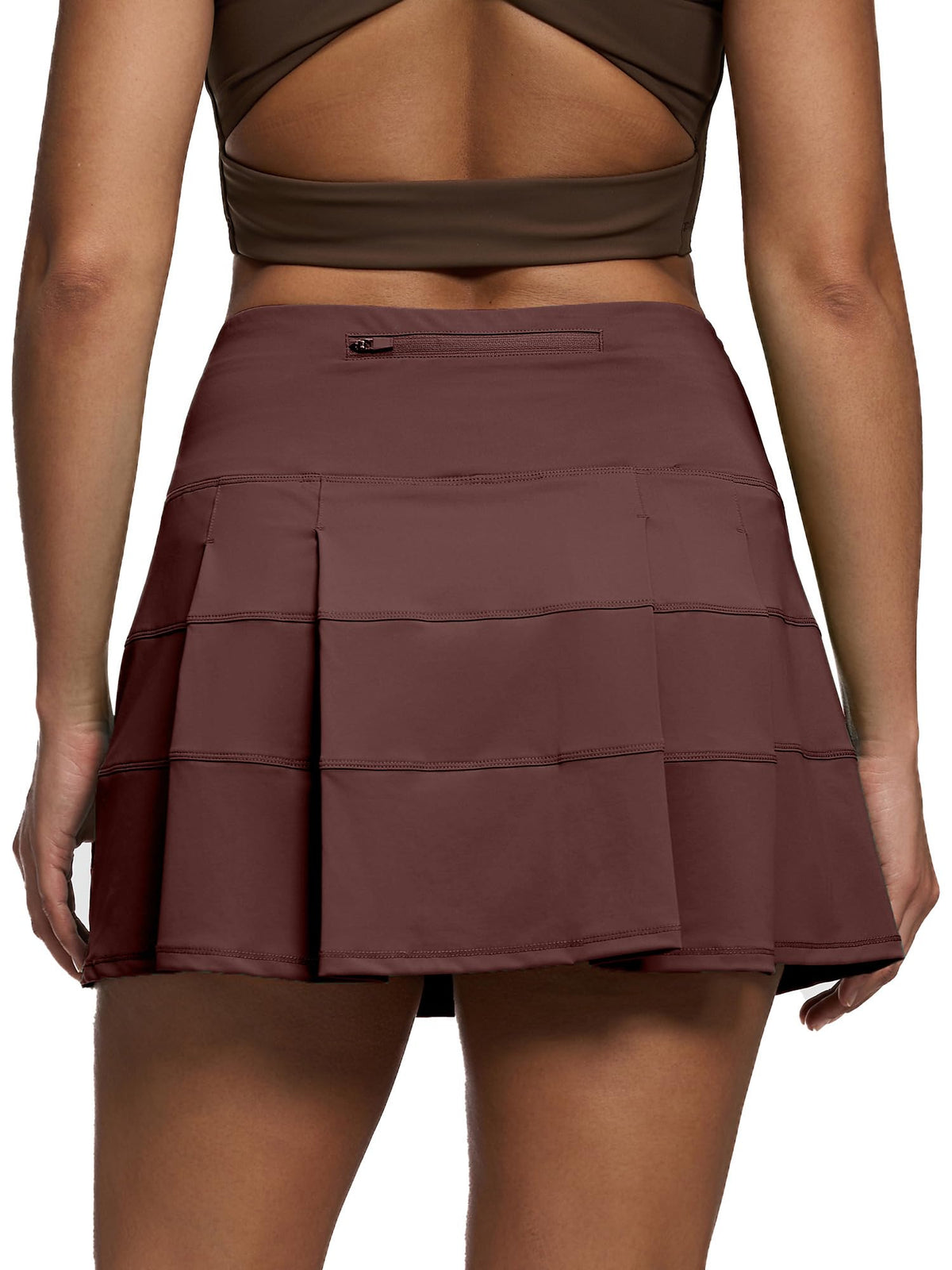 MCEDAR Pleated Tennis Skirt for Women with Pockets Women's High Waisted Athletic Golf Skorts Skirts Running Workout Shorts