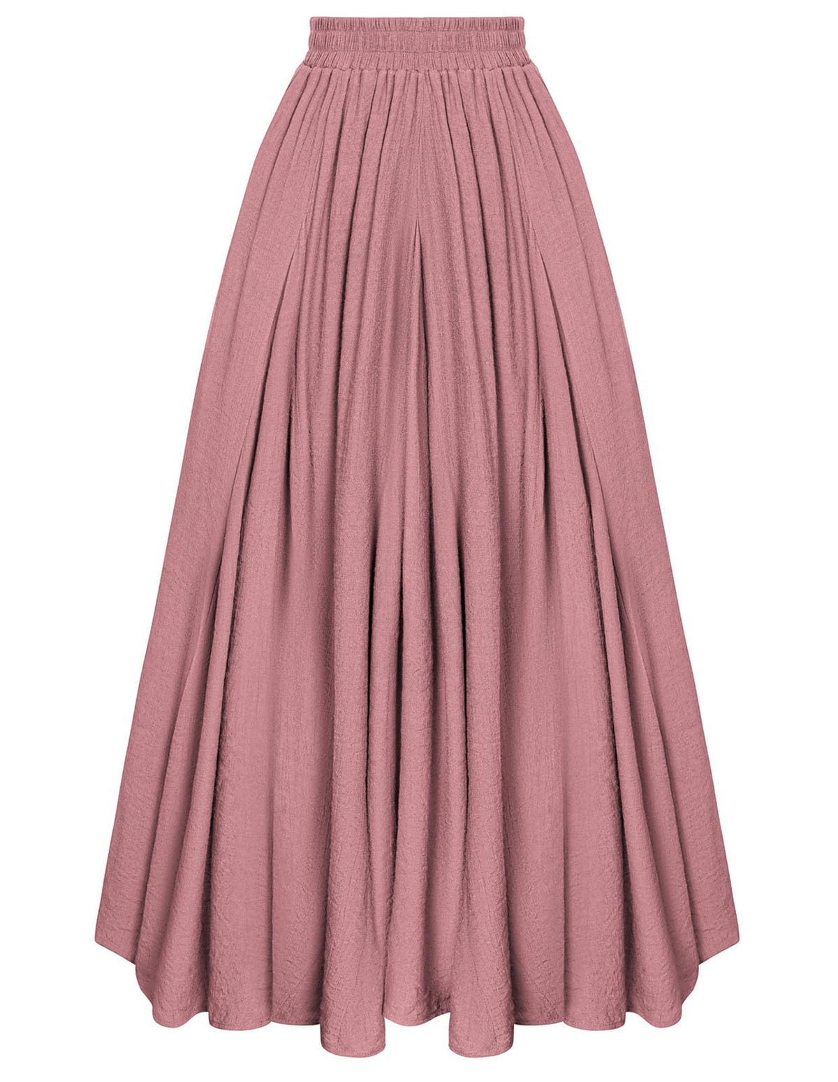 Scarlet Darkness Maxi Skirts for Women Long Flowy Boho Renaissance Skirt