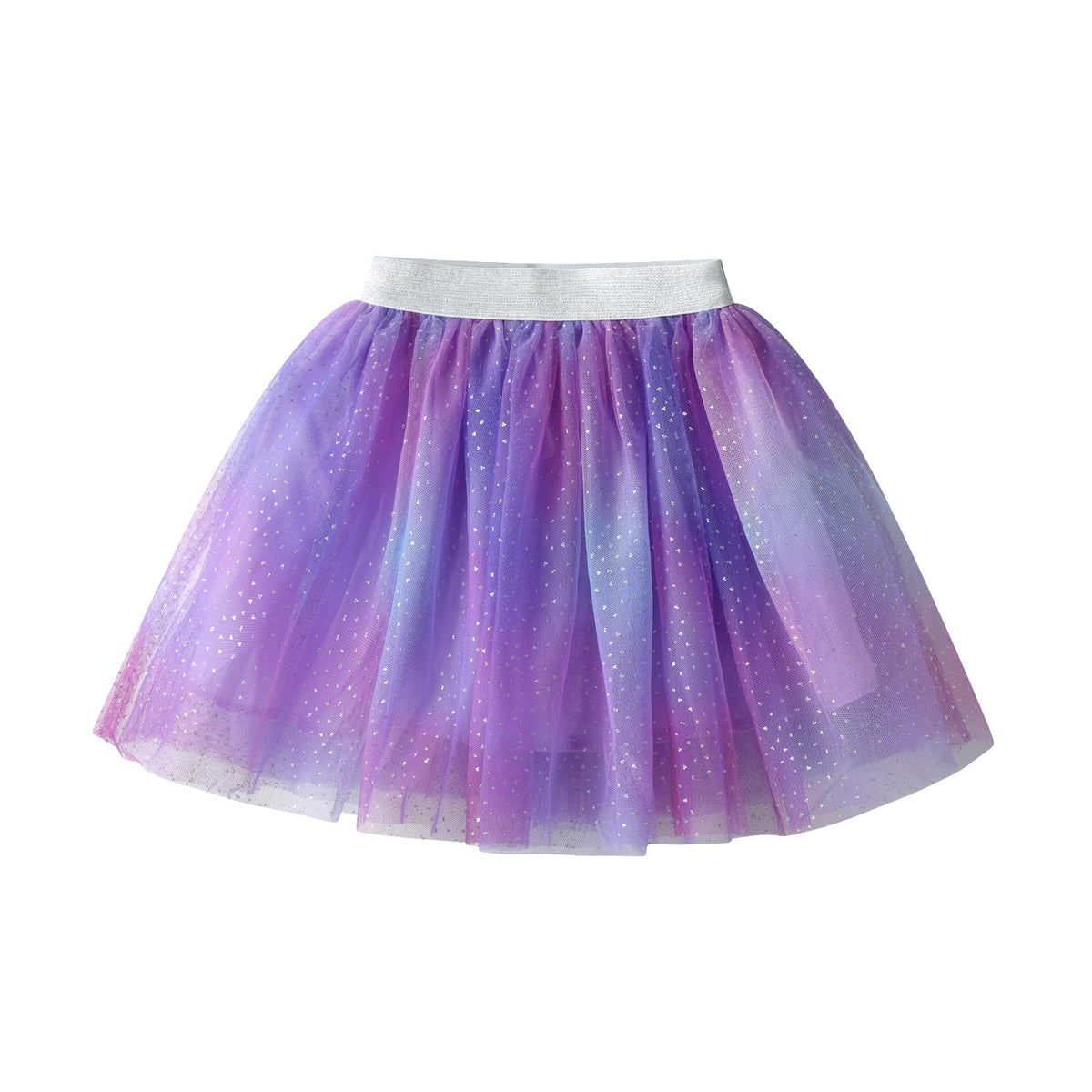 DXTON Kids Girls Tutu Dresses Toddler Rainbow Flower Tulle Skirt