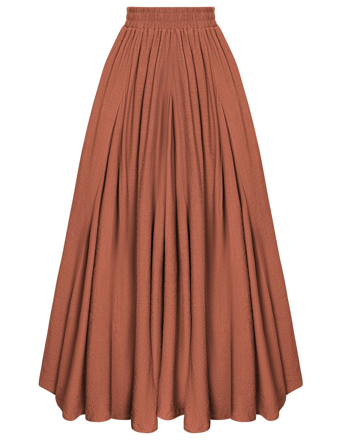 Scarlet Darkness Maxi Skirts for Women Long Flowy Boho Renaissance Skirt