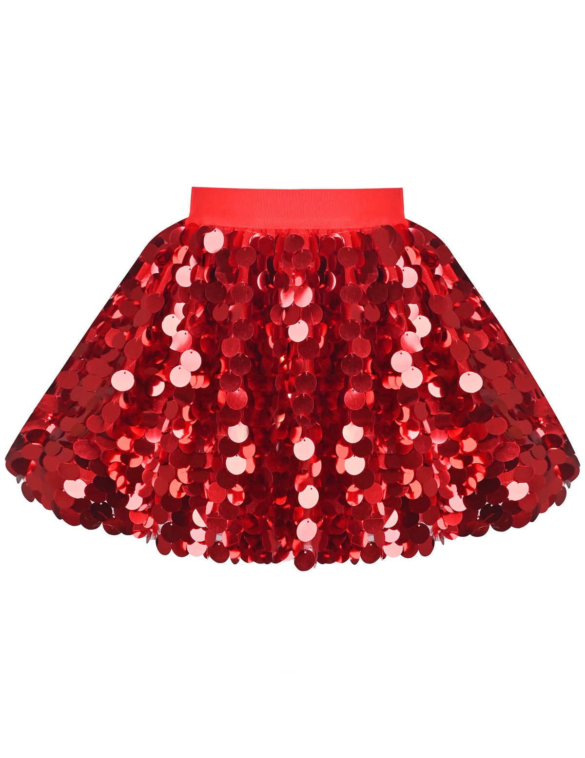 Sunny Fashion Girls Skirt Purple Mermaid Sparkly Sequin Tutu Party Ballet Dance