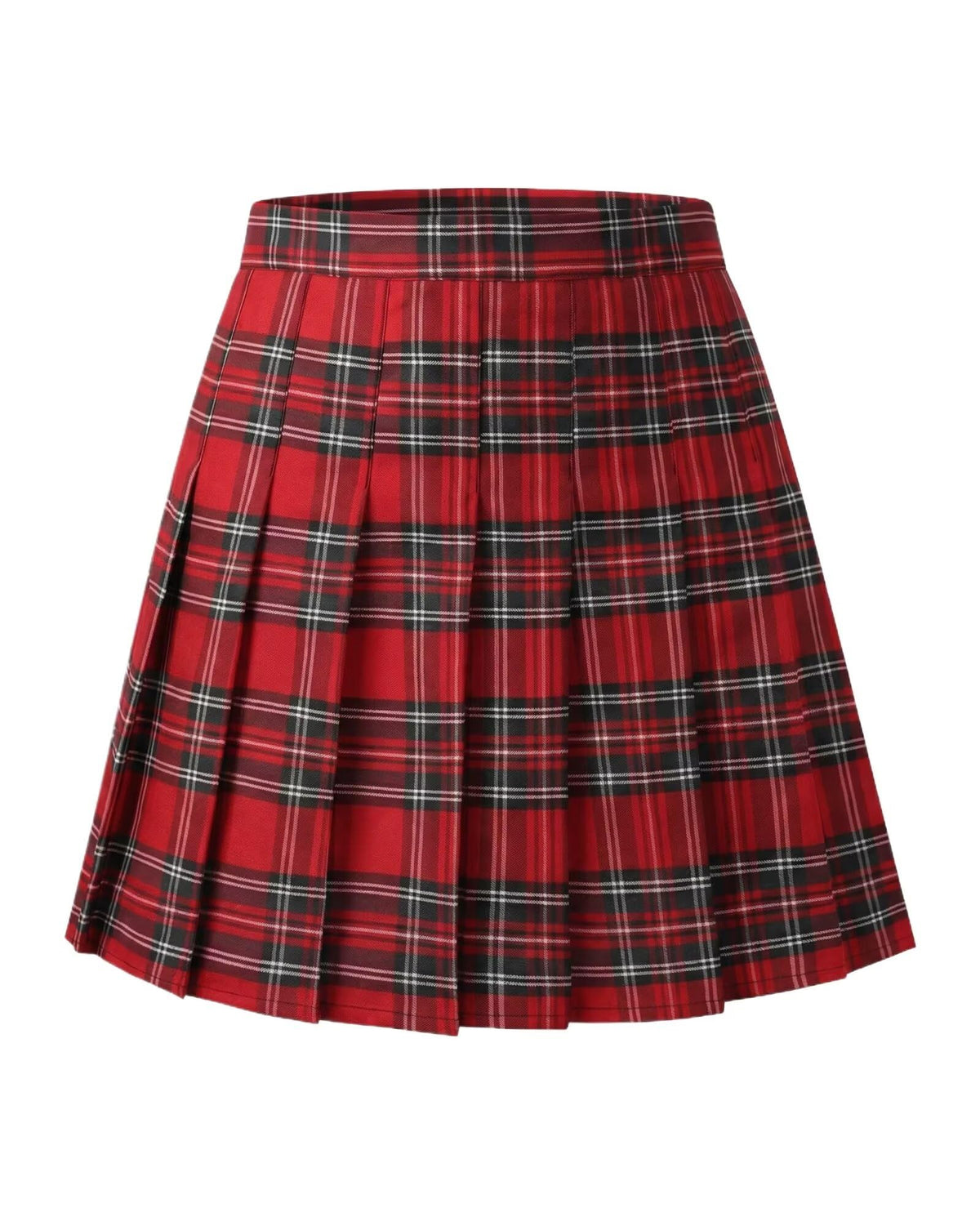 Pleated Skirts for Women High Waisted Tennis Skort Basic Casual Mini Skirt