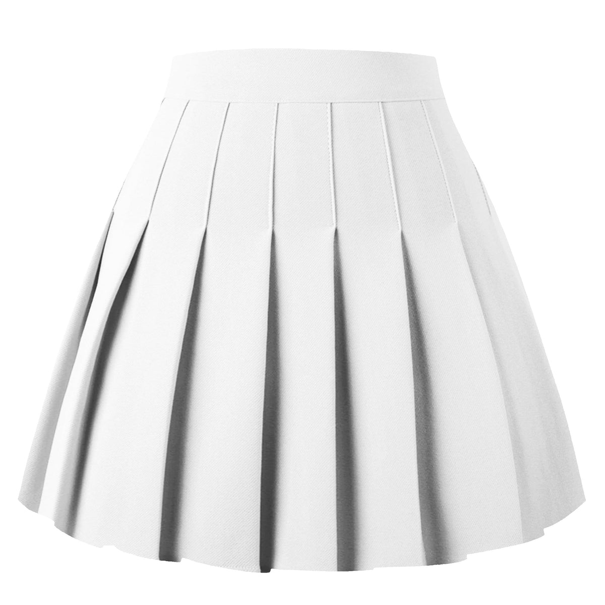 Girstunm Pleated Basic School Uniform Cheerleader Skirts