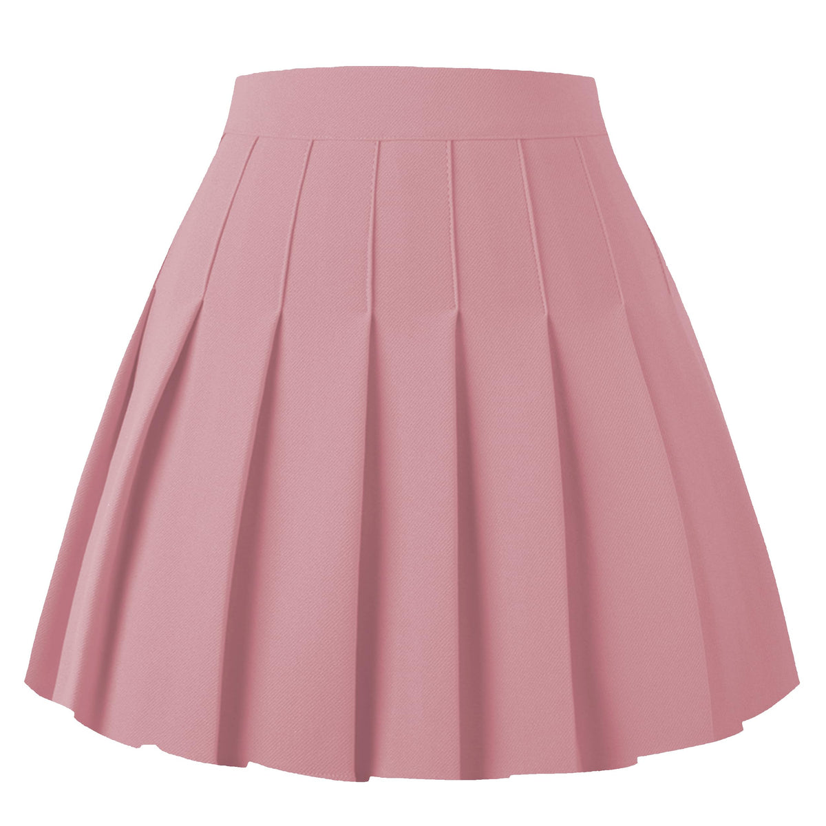 Girstunm Pleated Basic School Uniform Cheerleader Skirts