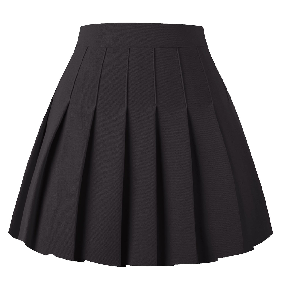 Girstunm Pleated Basic School Uniform Cheerleader Skirts