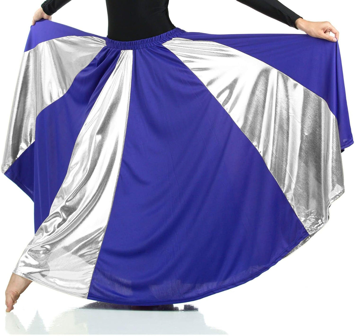 Danzcue Womens Long Full Circle Dance Skirt