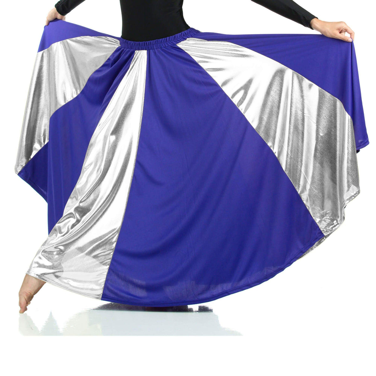 Danzcue Womens Long Full Circle Dance Skirt