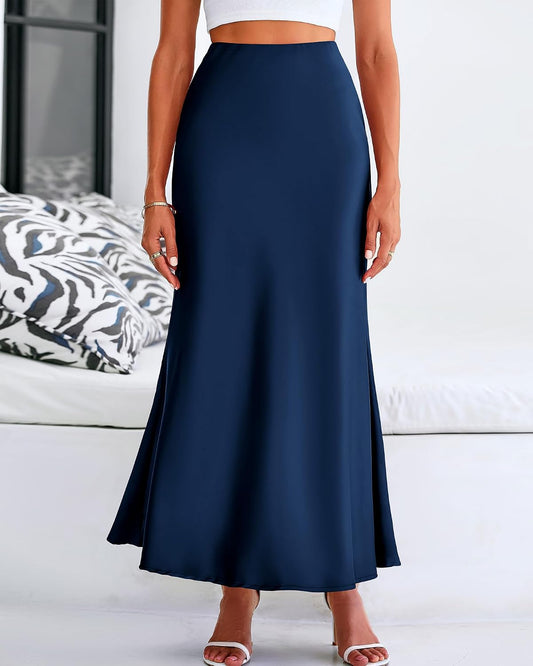 BTFBM Maxi Skirts for Women Business Casual