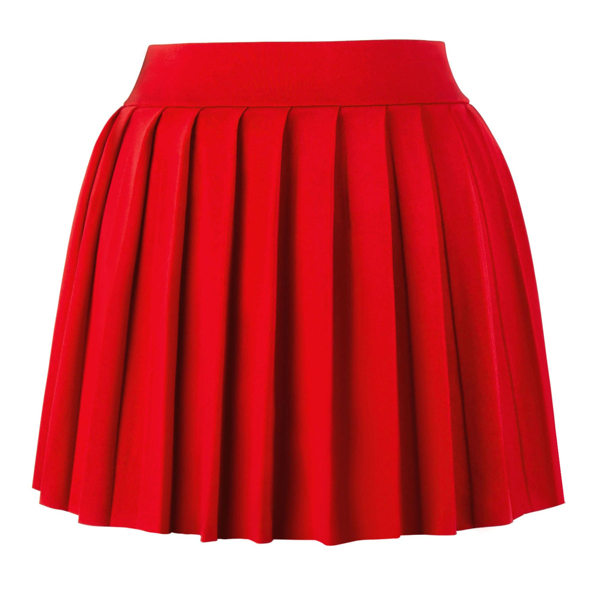 Women Sexy Pleated Mini Skirts Y2k Casual Stretchy Uniform for Girls