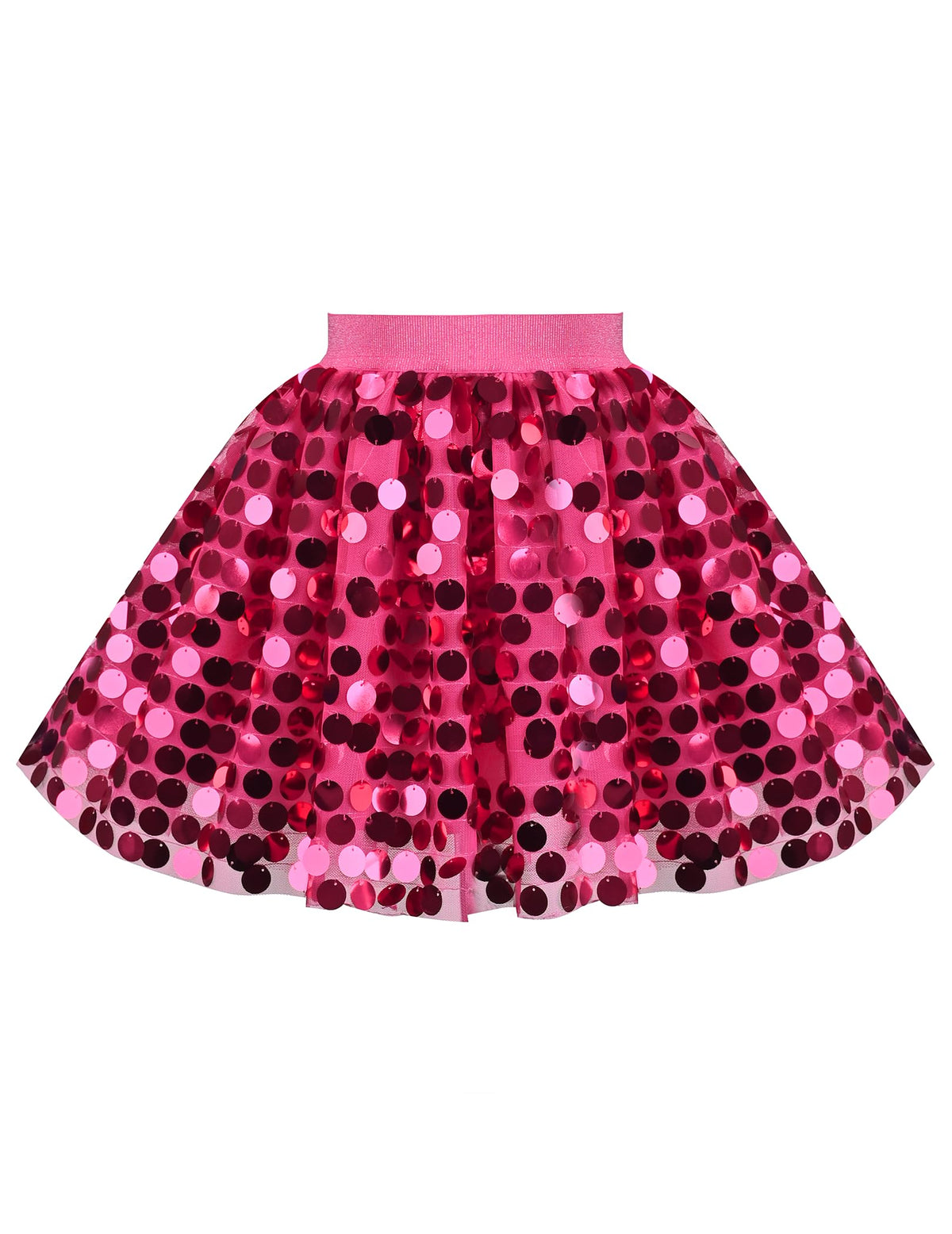 Sunny Fashion Girls Skirt Purple Mermaid Sparkly Sequin Tutu Party Ballet Dance