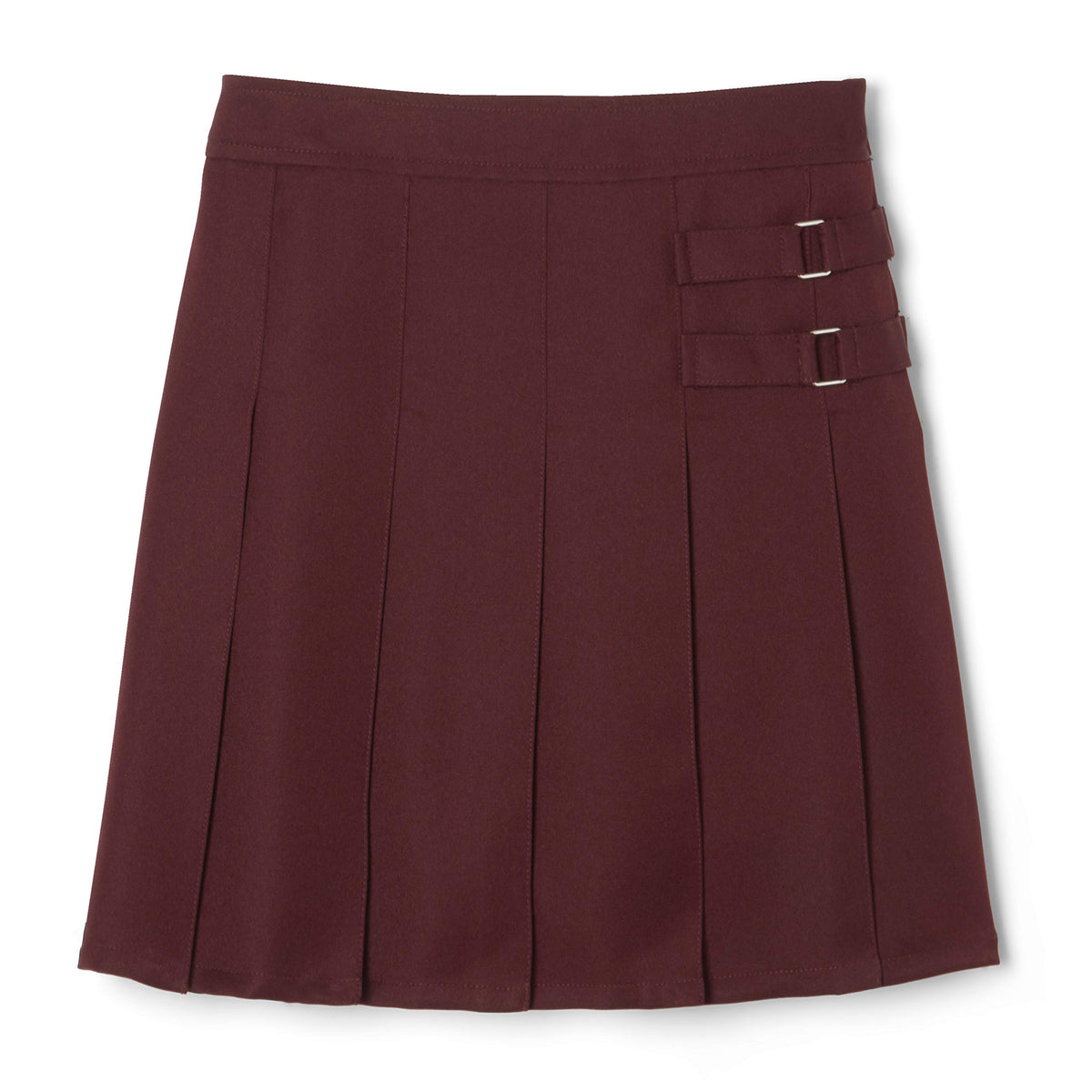 French Toast Girls Adjustable Waist Pleated-Front Two-tab Scooter