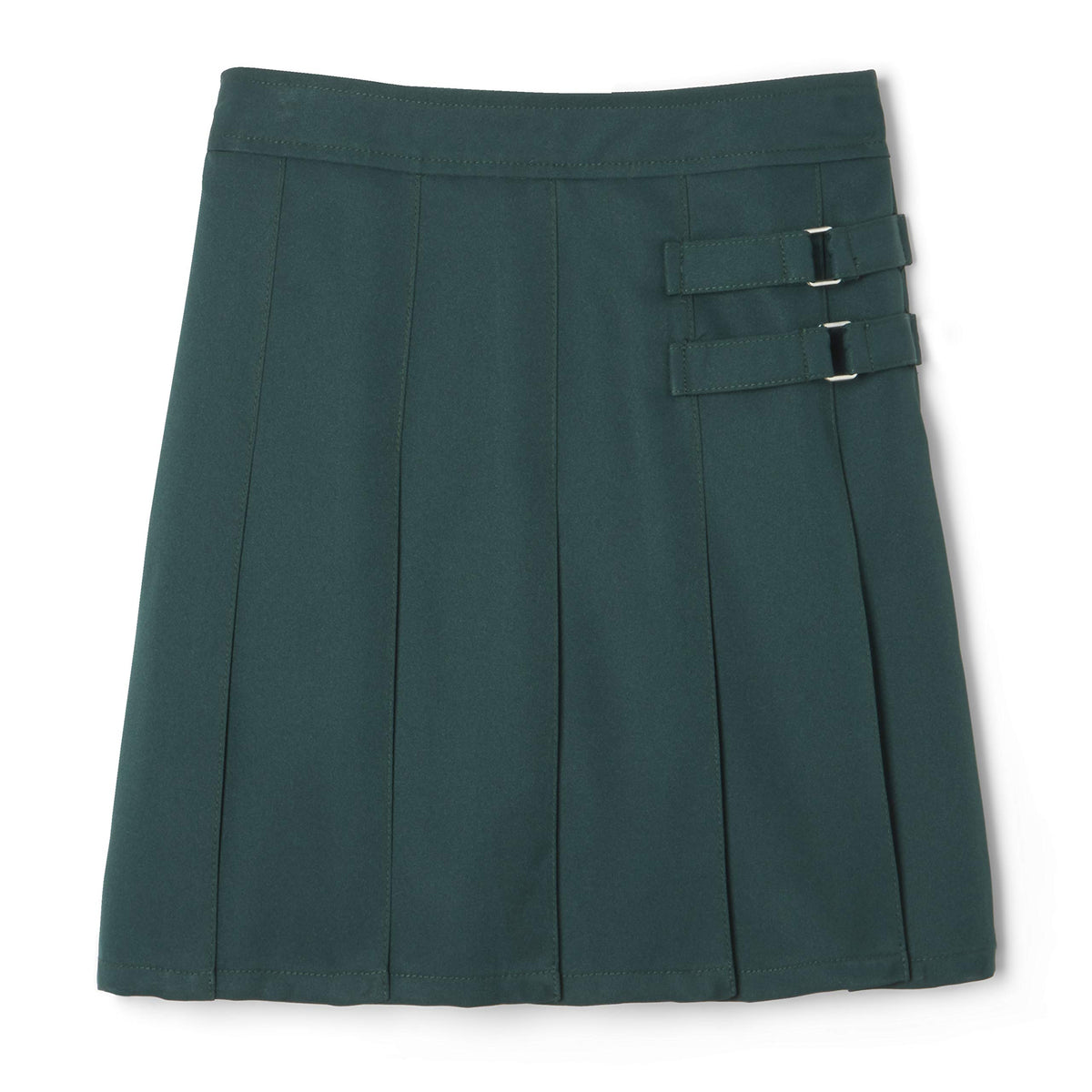 French Toast Girls Adjustable Waist Pleated-Front Two-tab Scooter