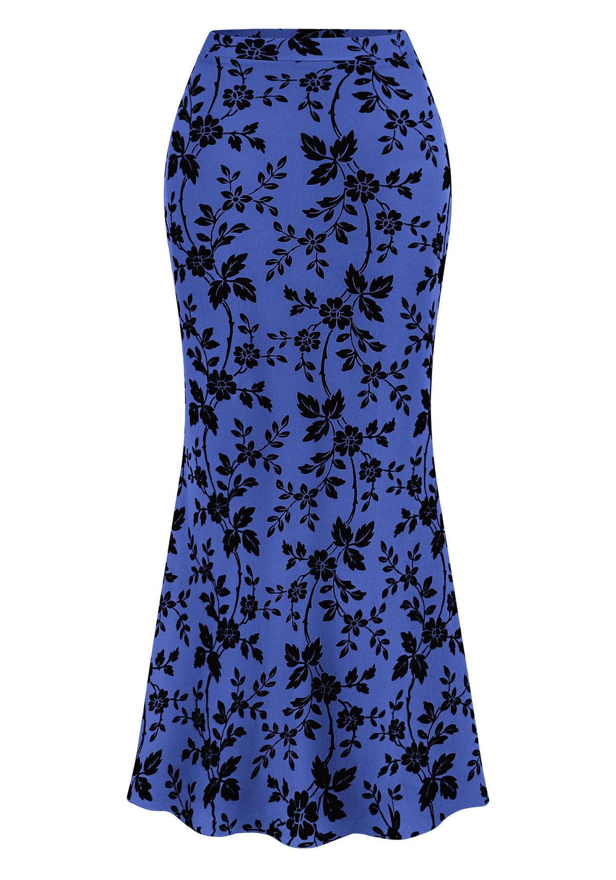 BTFBM Womens Floral Mesh Maxi Skirts