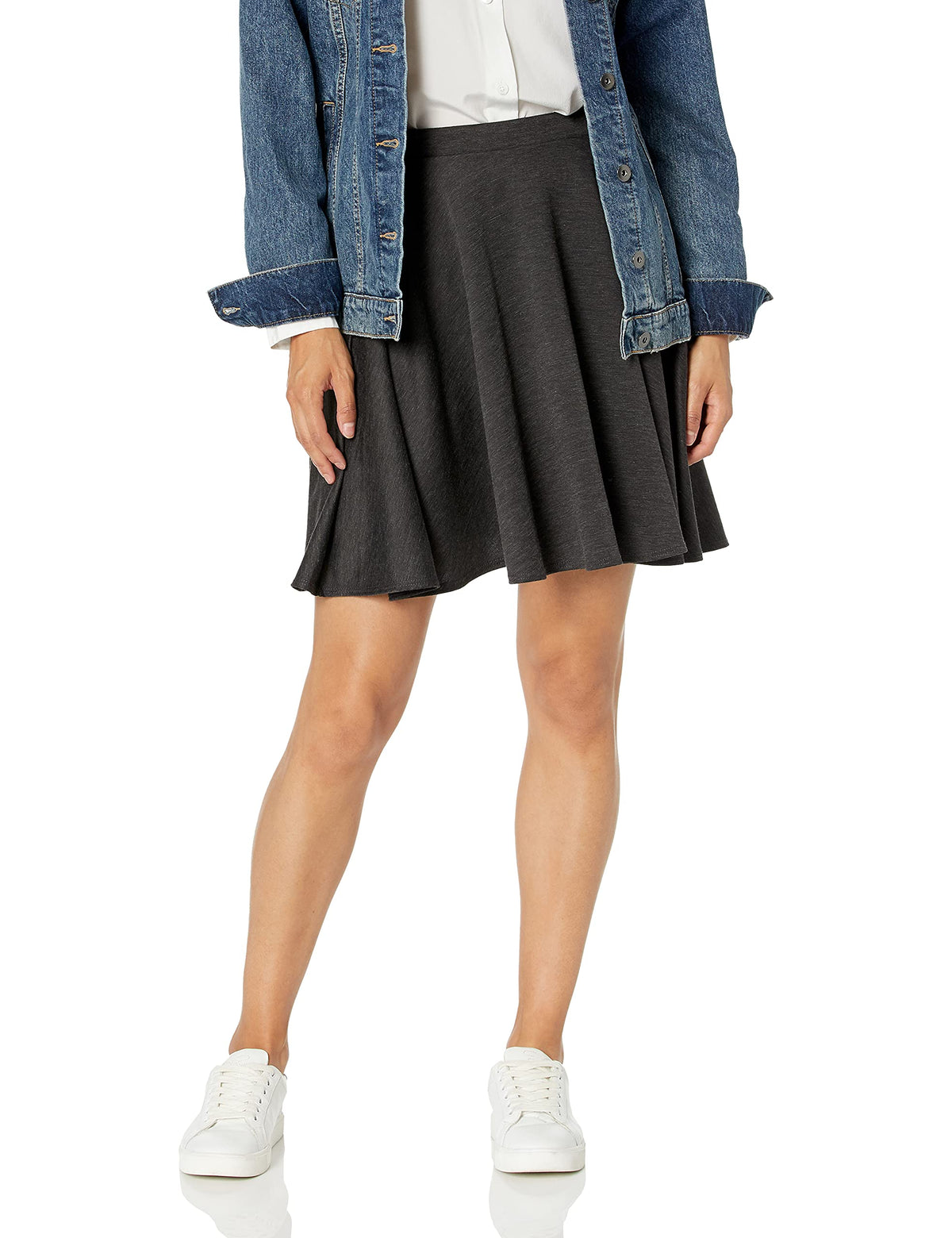 Star Vixen Women's Short Stretch Ponte Full Circle Skirt