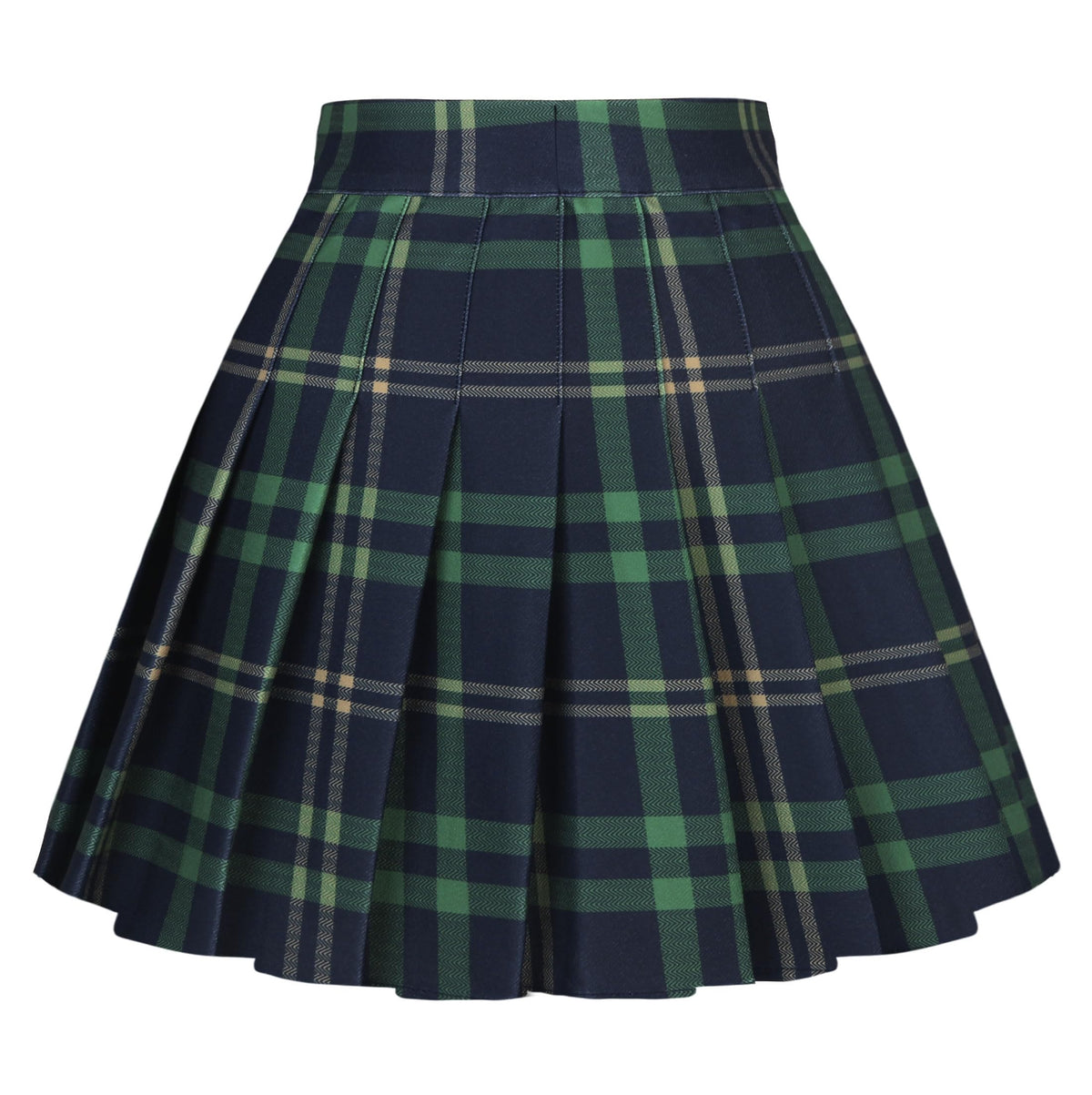 Dressever Women's Pleated A-Line Tennis Skirt