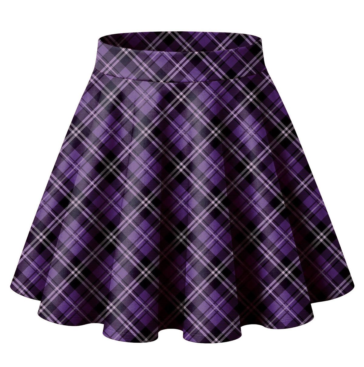Zeagoo Women's Skirt Basic Mini Skater Skirt 2026 Summer Skirts Stretchable High Waist A-Line Party Club Skirts