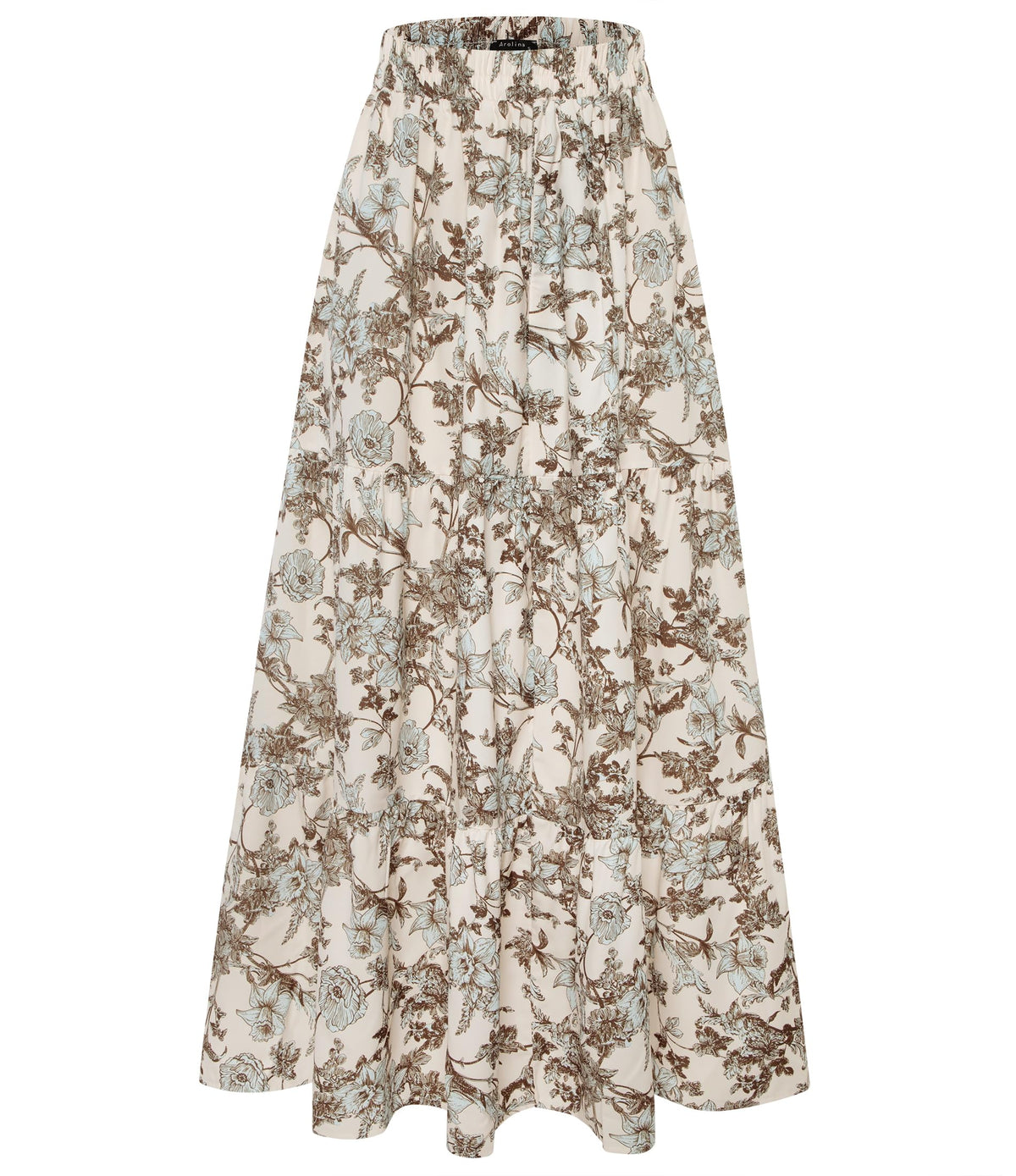 Arolina Maxi Skirts for Women Summer Boho Flowy Tiered Long Beach Skirt