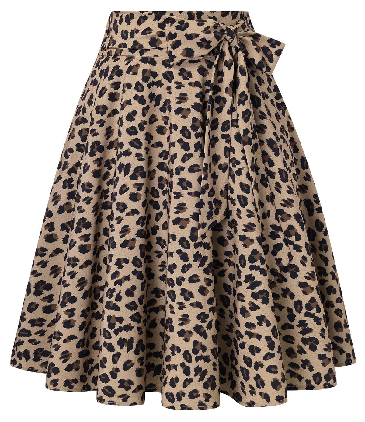 Belle Poque Women High Waisted A Line Skirt with Pockets