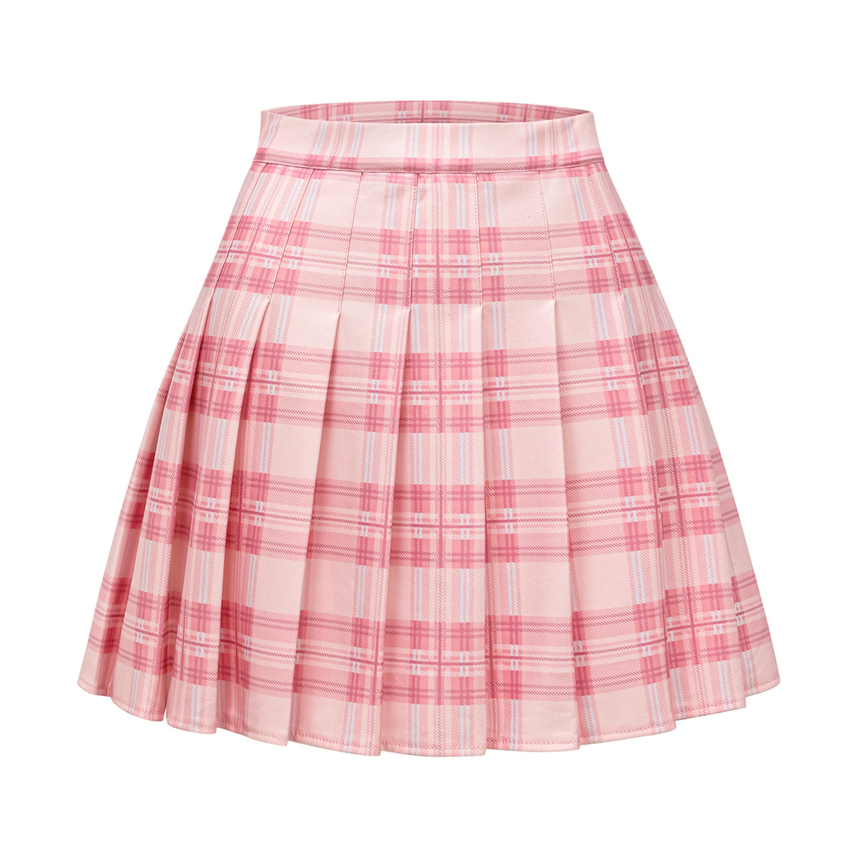 DRESS NICES Women Pleated Skirt A-Line Short Mini Basic Skirt School Uniform Cheerleader Skirts Skater Skirt