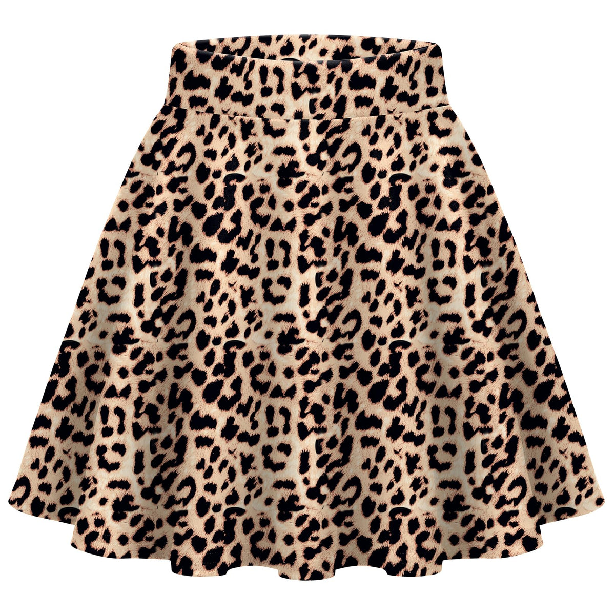 Zeagoo Women's Skirt Basic Mini Skater Skirt 2026 Summer Skirts Stretchable High Waist A-Line Party Club Skirts