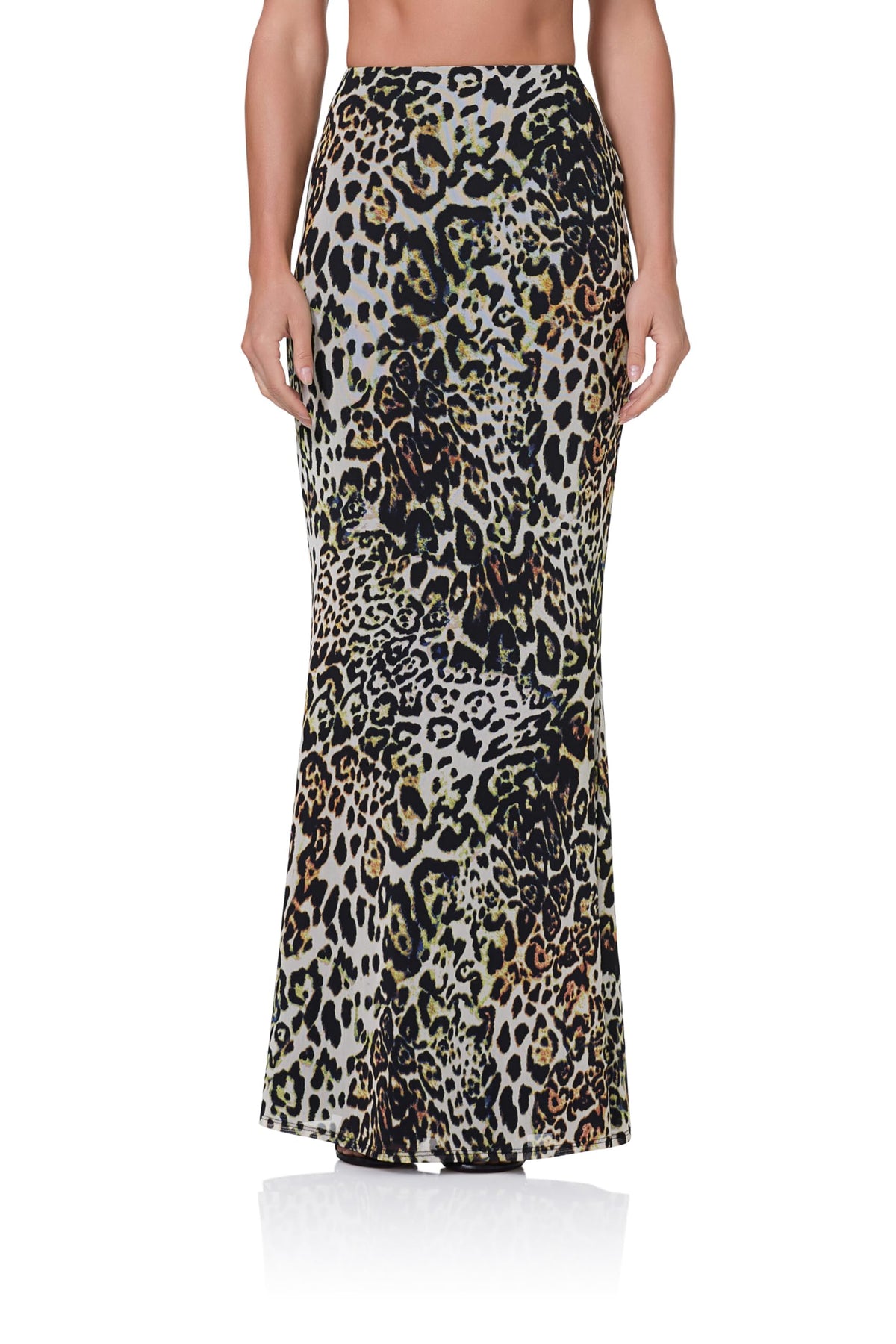 AFRM Women's Tegan High Waist Maxi Skirt