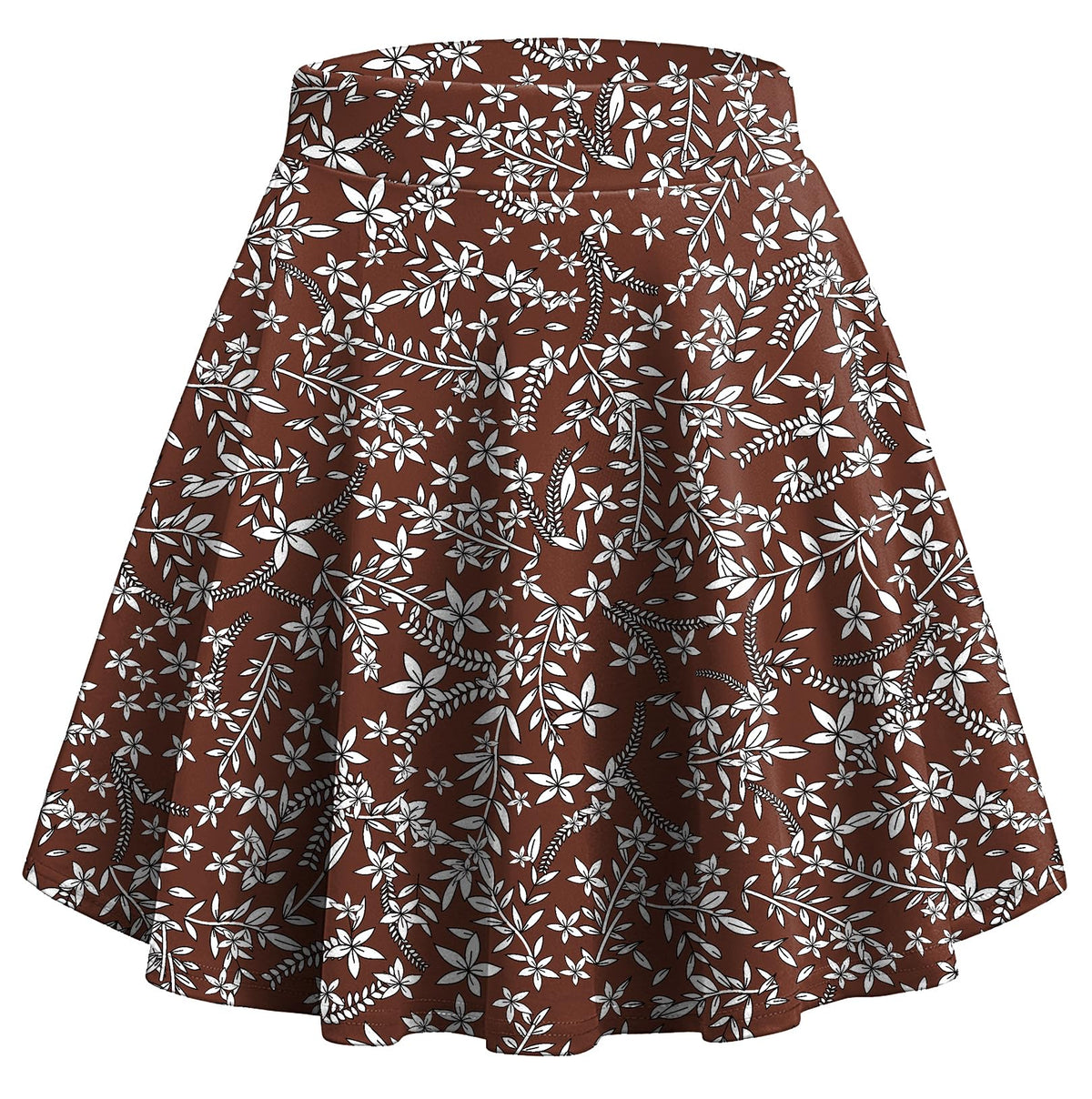 Zeagoo Women's Skirt Basic Mini Skater Skirt 2026 Summer Skirts Stretchable High Waist A-Line Party Club Skirts