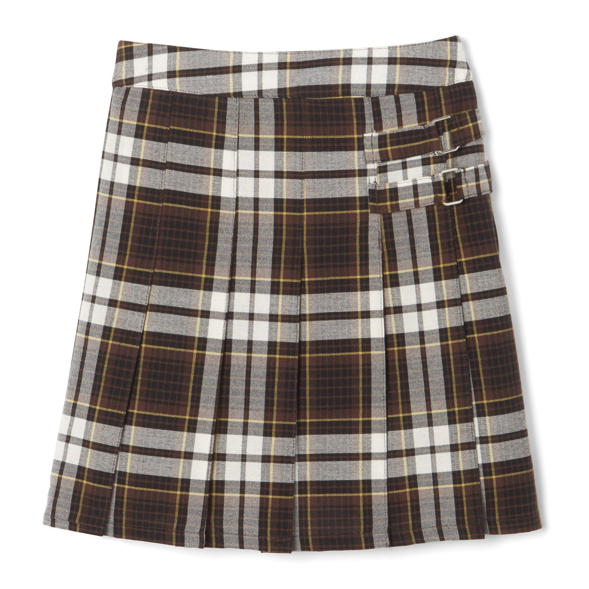 French Toast Girls Adjustable Waist Pleated-Front Two-tab Scooter