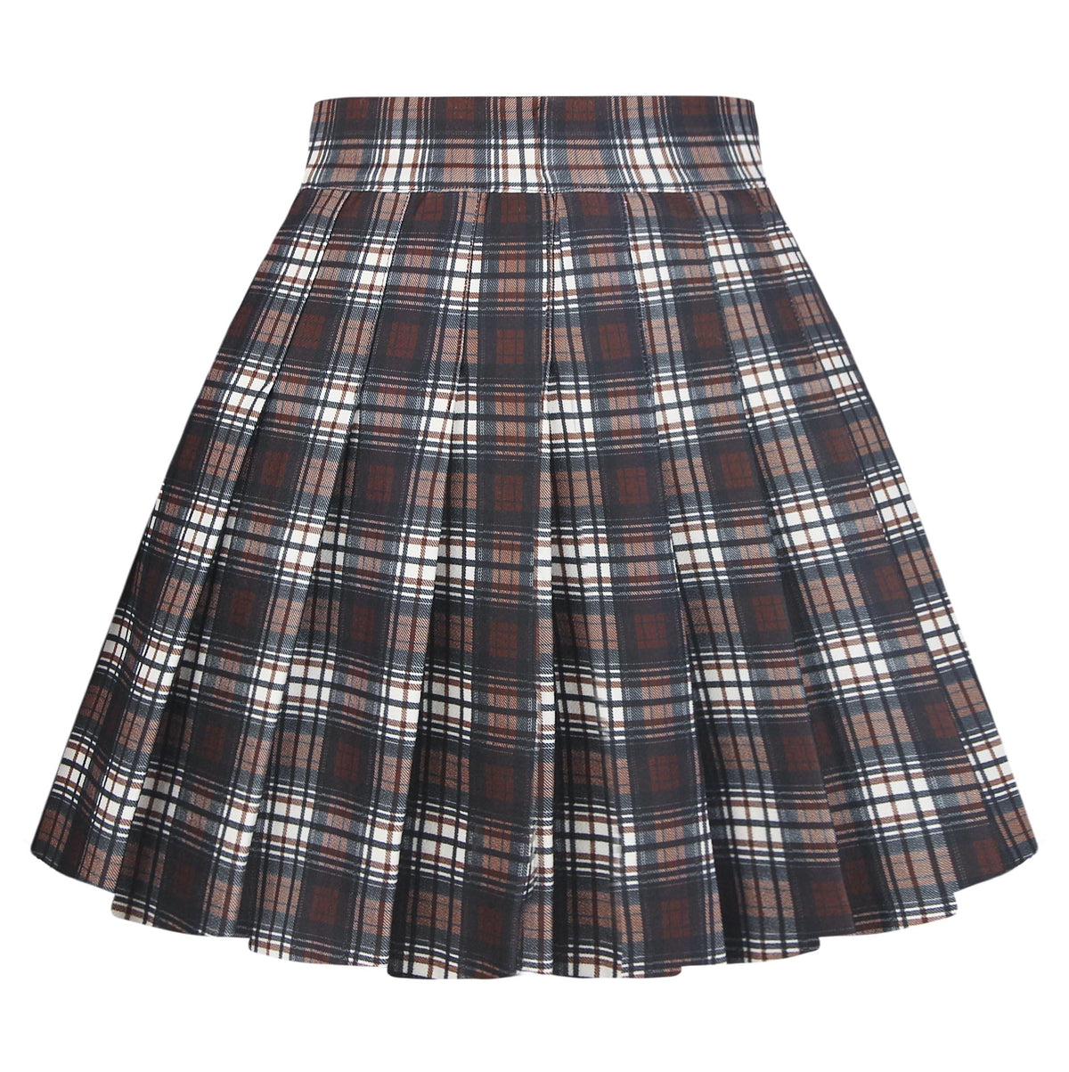 Dressever Women's Pleated A-Line Tennis Skirt