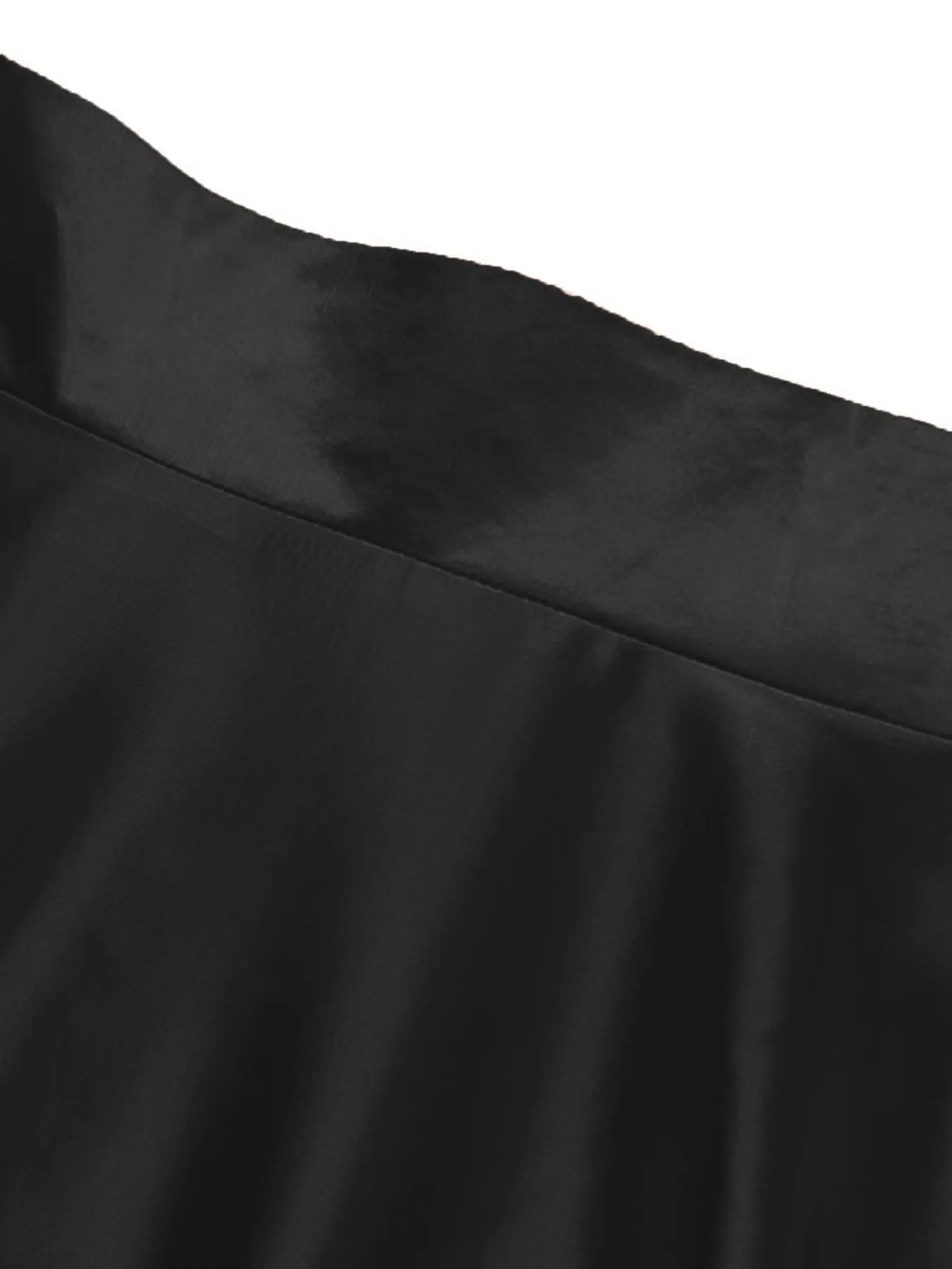 Women's Solid Satin High Waist Fitted Flare Skirt, Trendy Flirty Skirt, Flared Skirts, Elegant Fashion A Line Maxi Skirt for Party Dating Wear, Ladies Bottoms for All Seasons, Womenswear